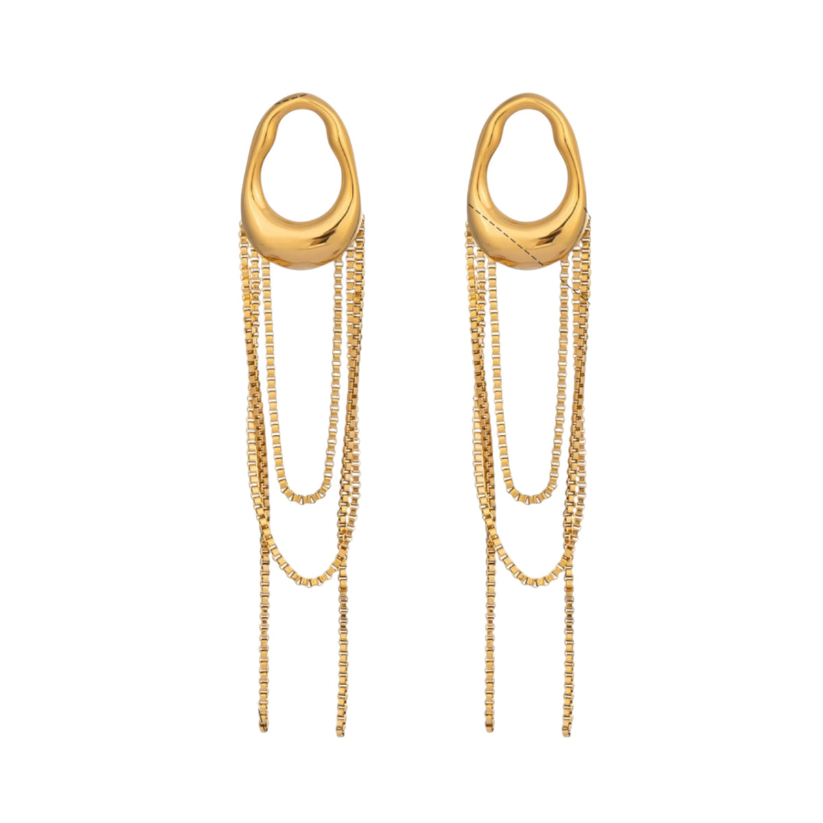 Aretes Colgantea - Gold