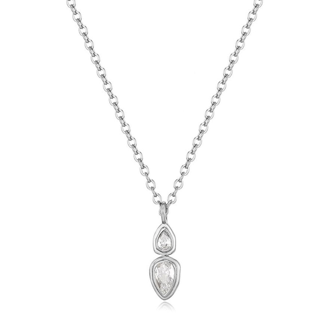 Lilie silver necklace