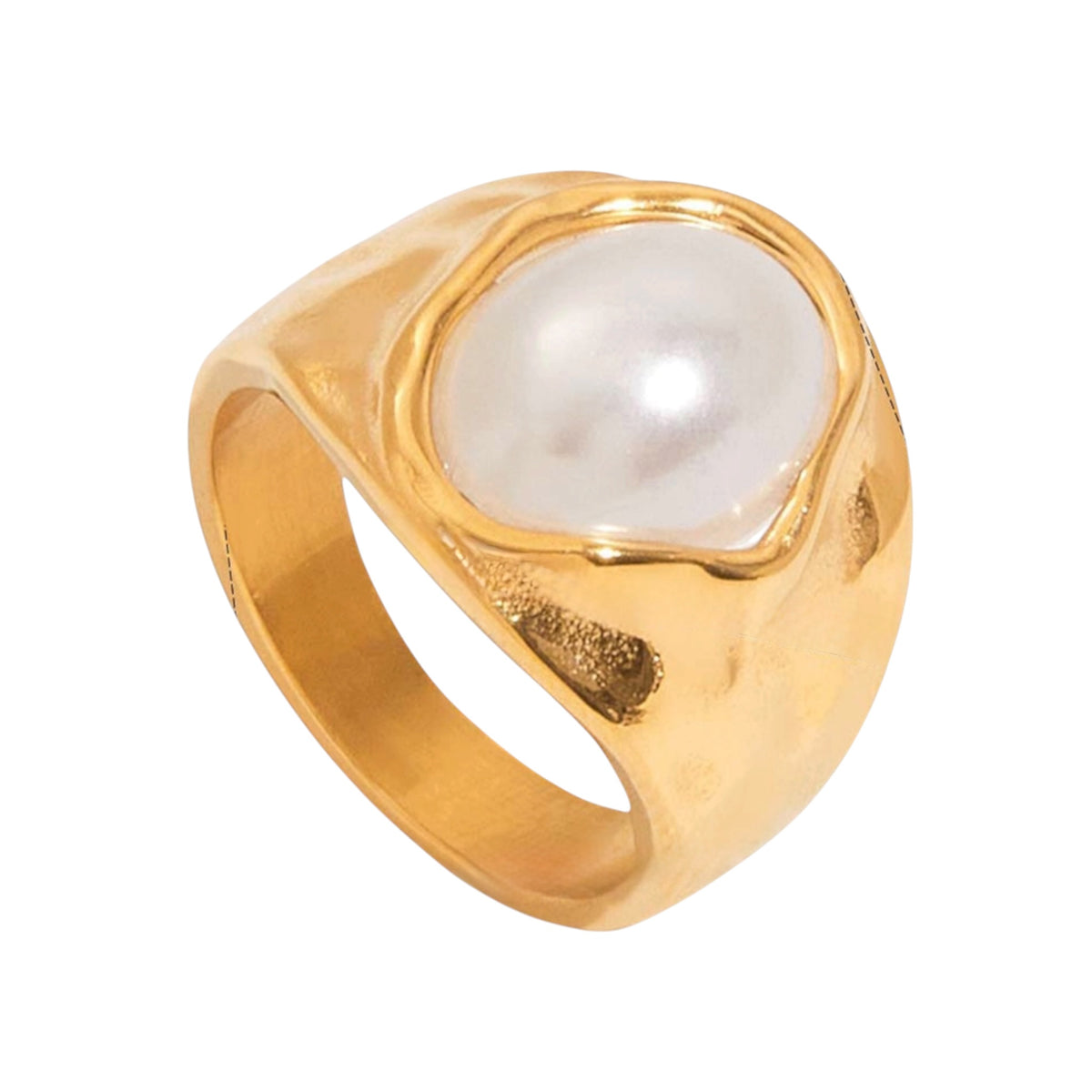 Anillo Chunky Perla