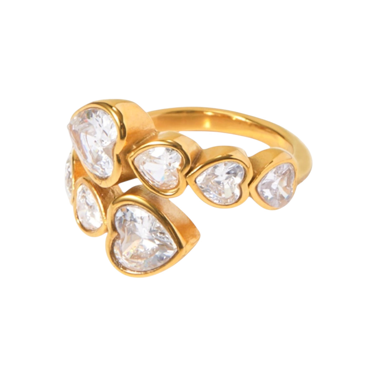 Anillo Corazones