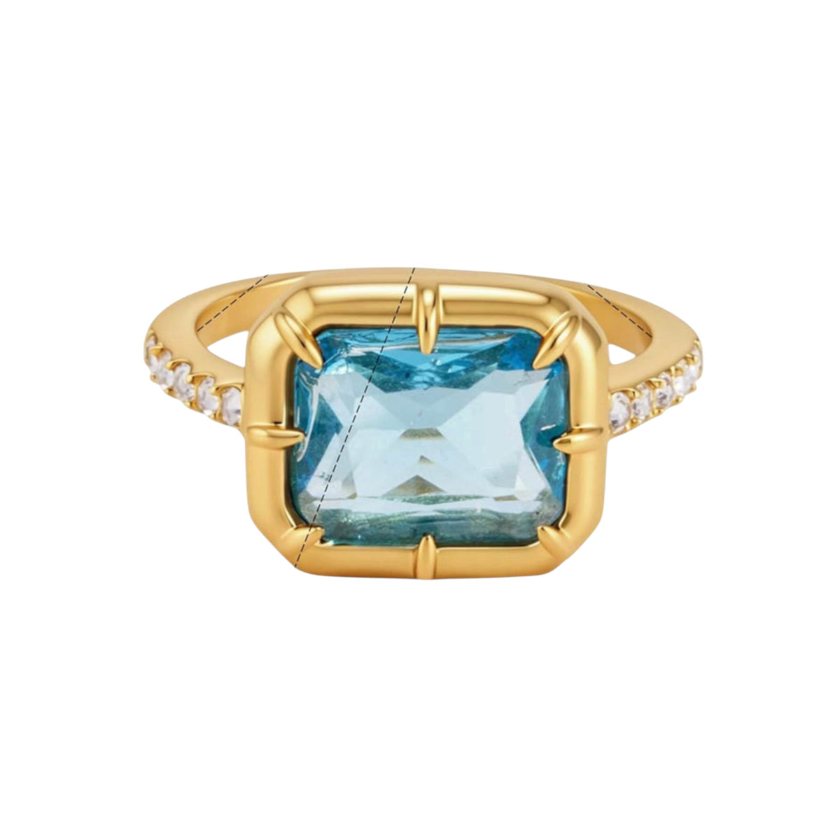 Anillos Zirconia Multicolor