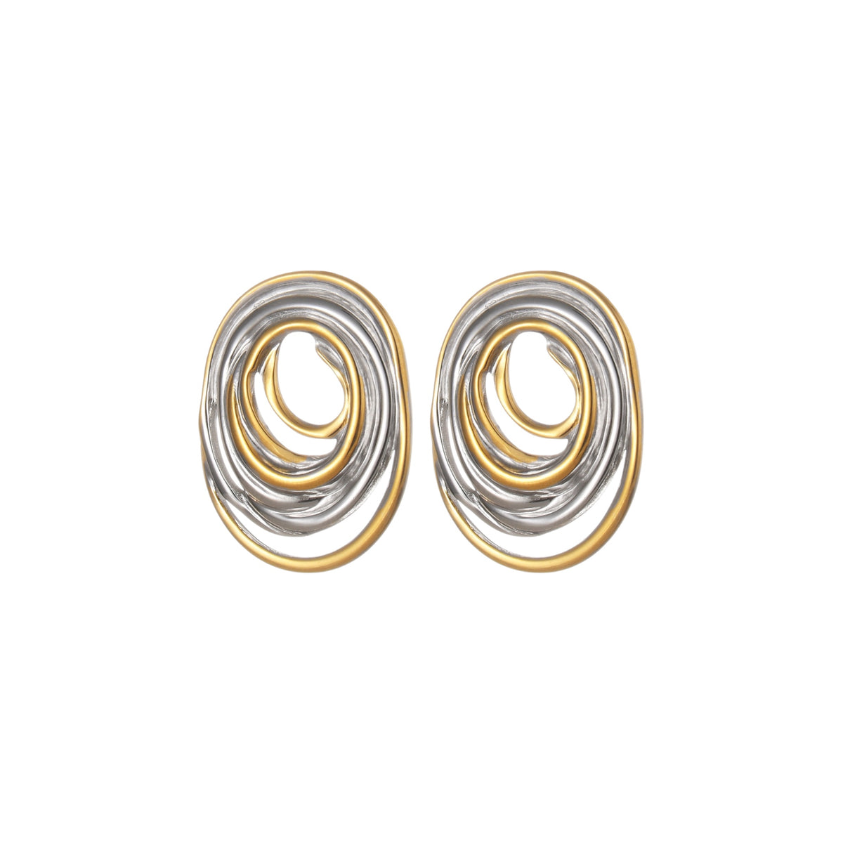Aretes Bicolor