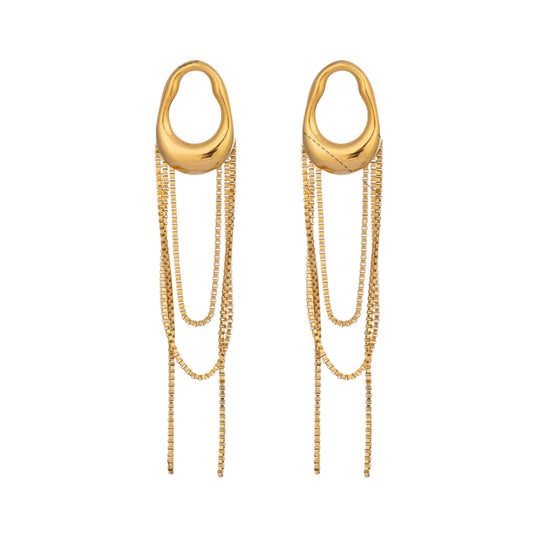 Aretes Colgantea - Gold