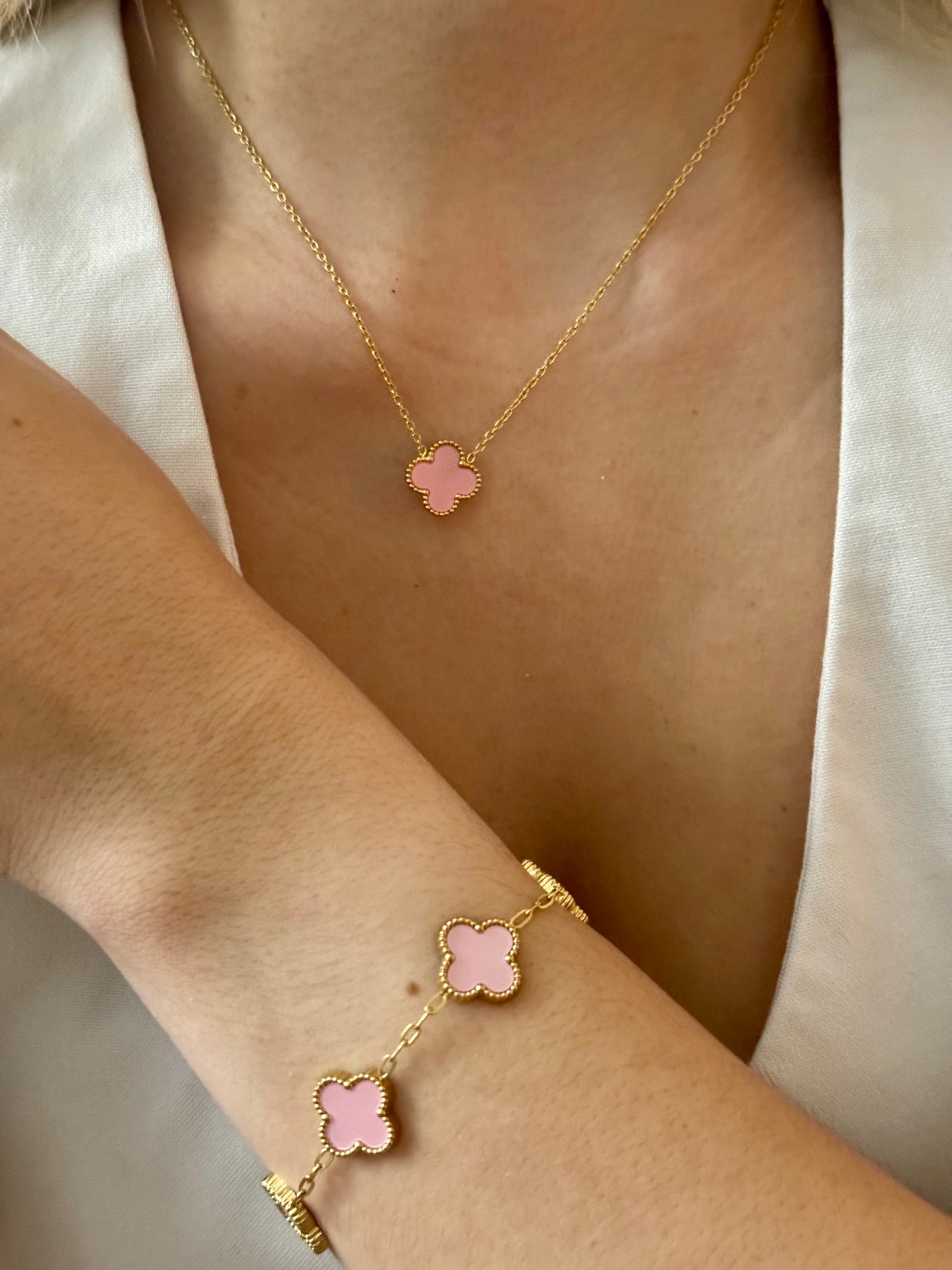 Pink clovers