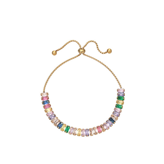 Pulsera Multicolor Cuadrada