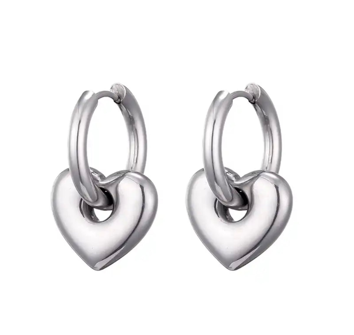 Silver Cookie earrings