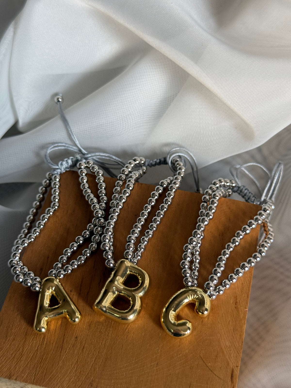 Initial bracelet