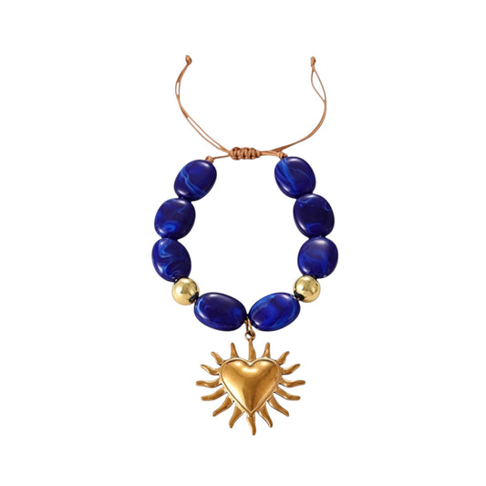 Pulsera Azul Cora