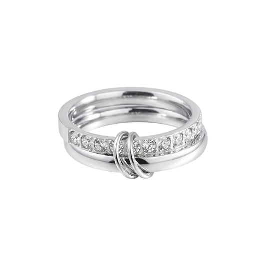 Anillo Doble - Silver