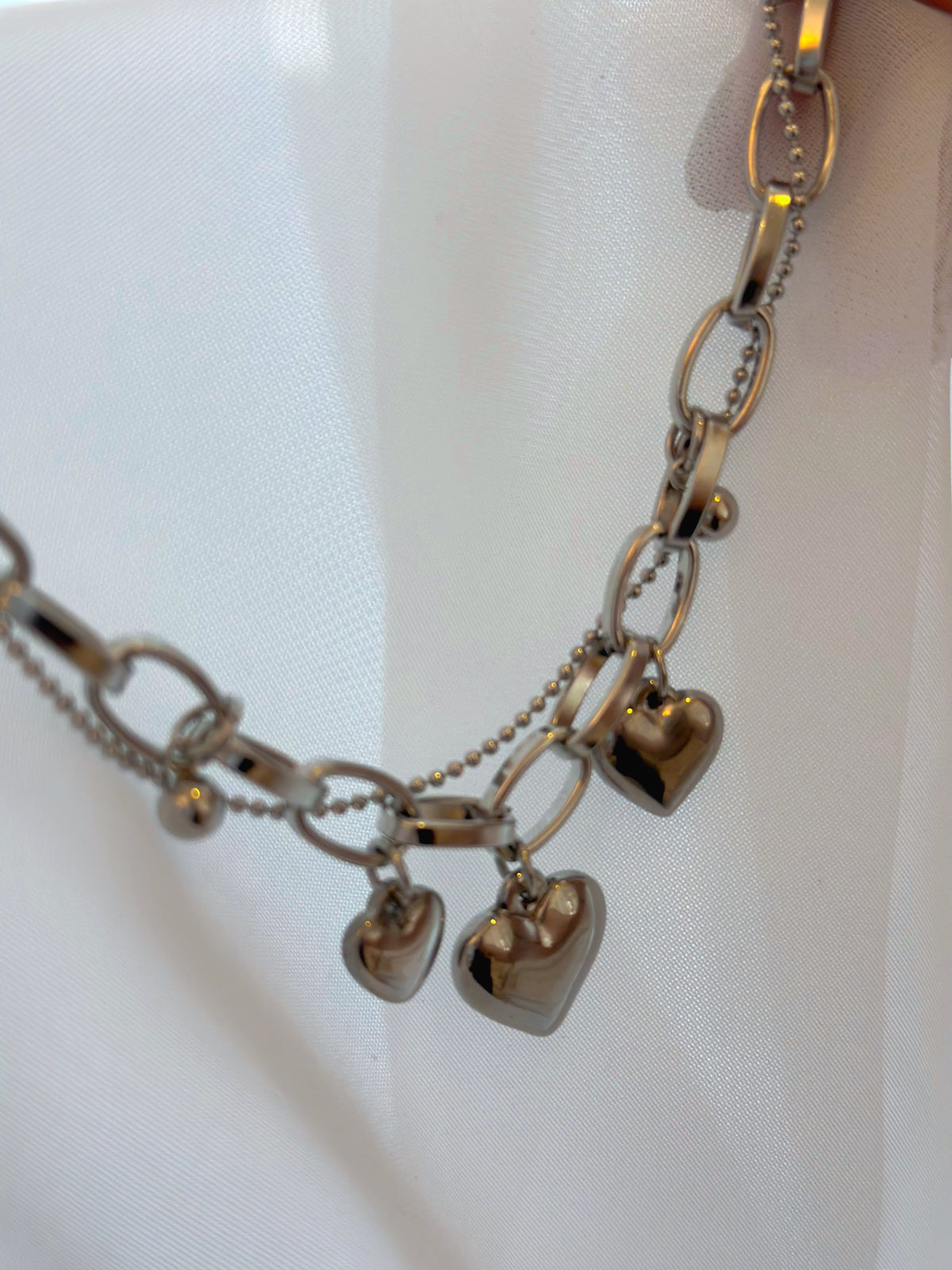 Silver stella bracelet
