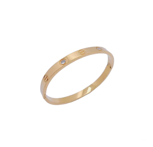 Zirconia love bracelet