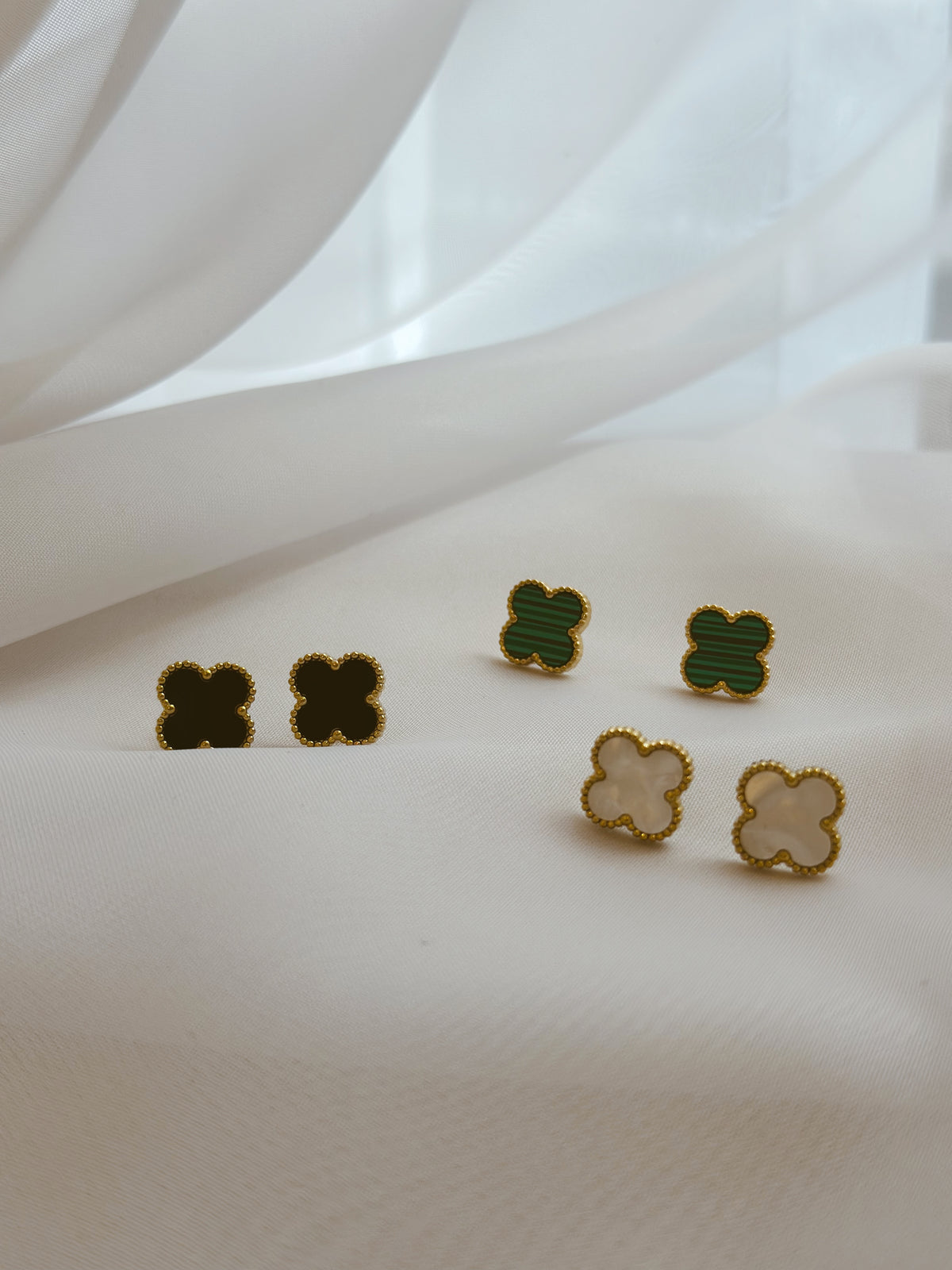 Green Vc earring